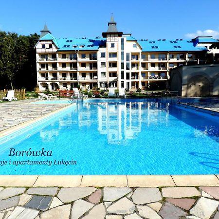 Borowka W Blue Mare Apartment Łukęcin Bagian luar foto